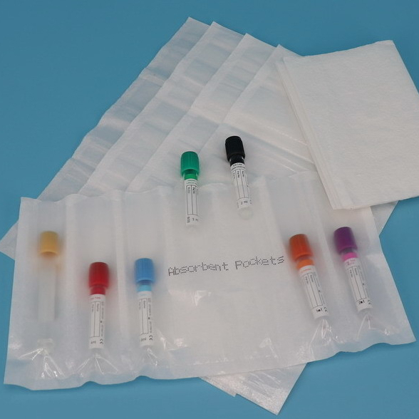 Guardias absorbentes blancos de la condensación del bolsillo de la caja médica del espécimen de la calidad fáciles limpiar Durabilit duradero
