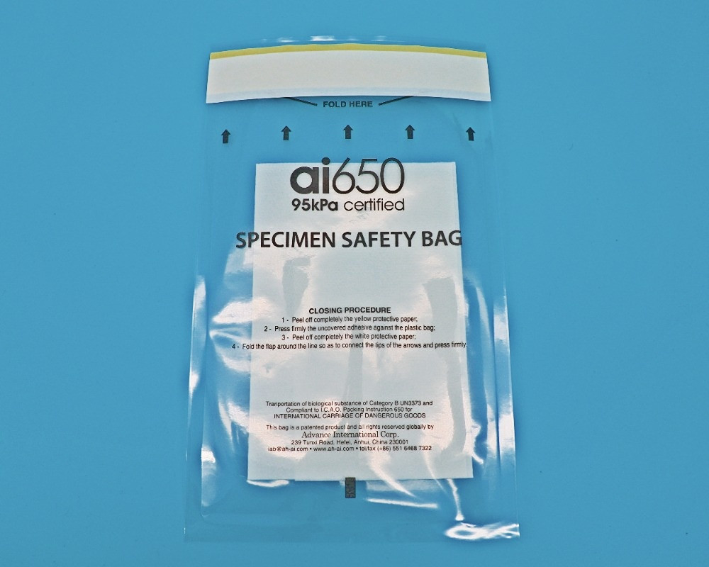 Bolsas de LDPE de 95 kPa con tapa de cremallera de alta absorción para la recogida de muestras de orina