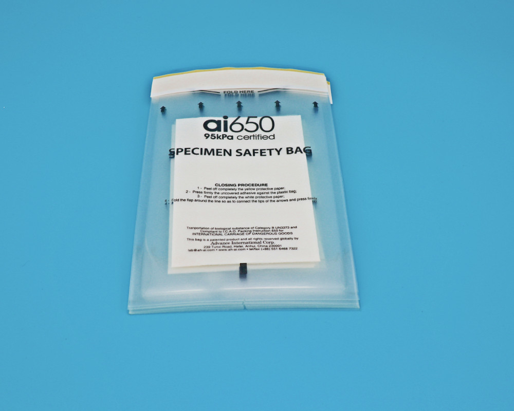 Bolsas de LDPE de 95 kPa con tapa de cremallera de alta absorción para la recogida de muestras de orina