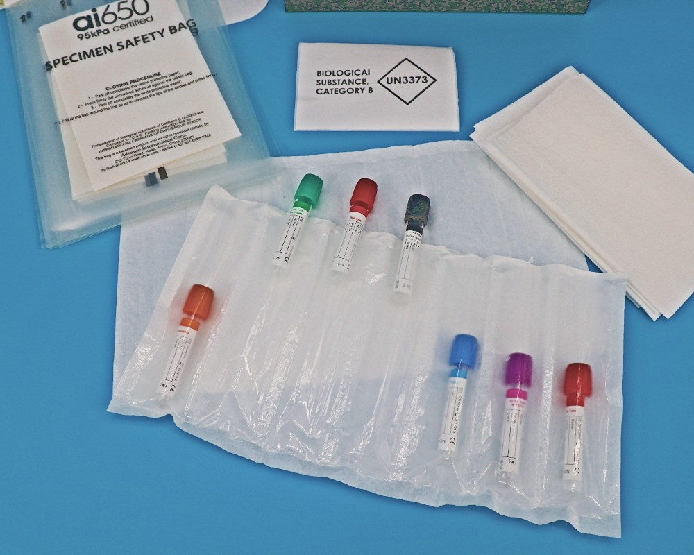 95 kPa Vial criogénico de laboratorio Kit para almacenamiento y transporte