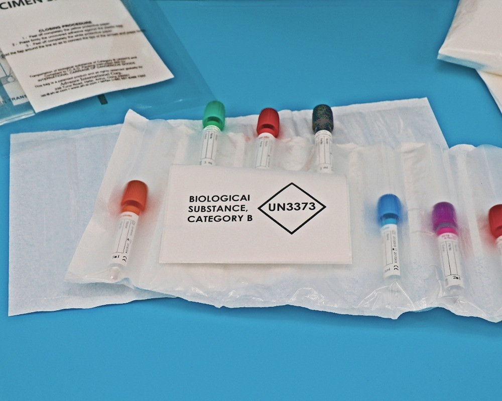 AI650 95kPa Bolsas de muestras Laboratorio de ensayo de ensayo de muestras de transporte