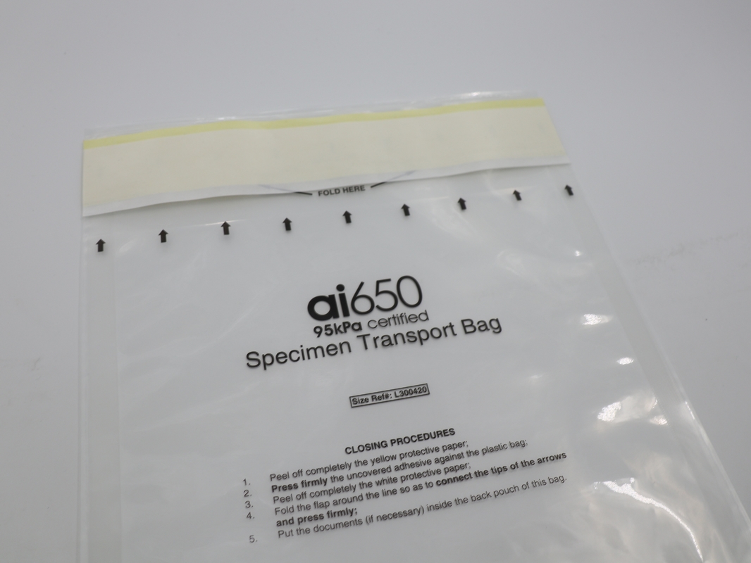 Bolsas de plástico de 95 KPa 6 x 6 pulgadas 240 ml y almohadillas de absorción Color blanco
