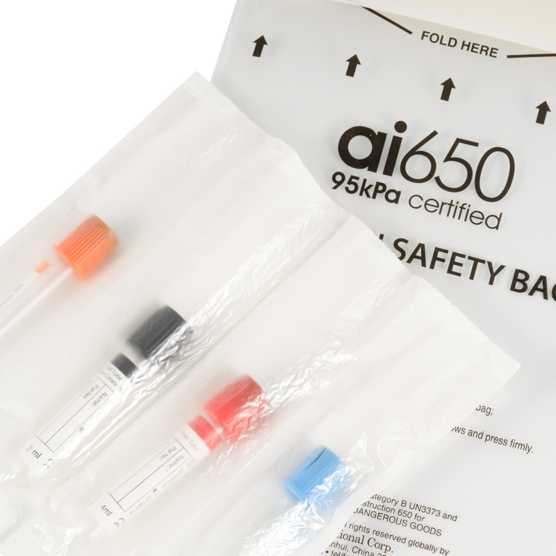 95 kPa Vial criogénico de laboratorio Kit para almacenamiento y transporte
