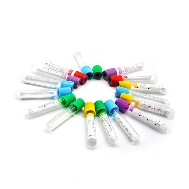Tubo centrífugo de muestra de suero de laboratorio, tubos de heparina 3 ml-9 ml con fondo redondo.