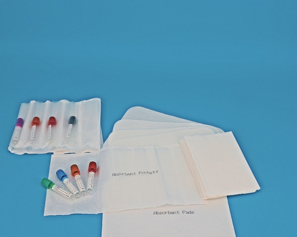 AI650 Bolsas de muestras de alta calidad para recolección y transporte seguros de muestras - Ideal para uso médico, pruebas de laboratorio