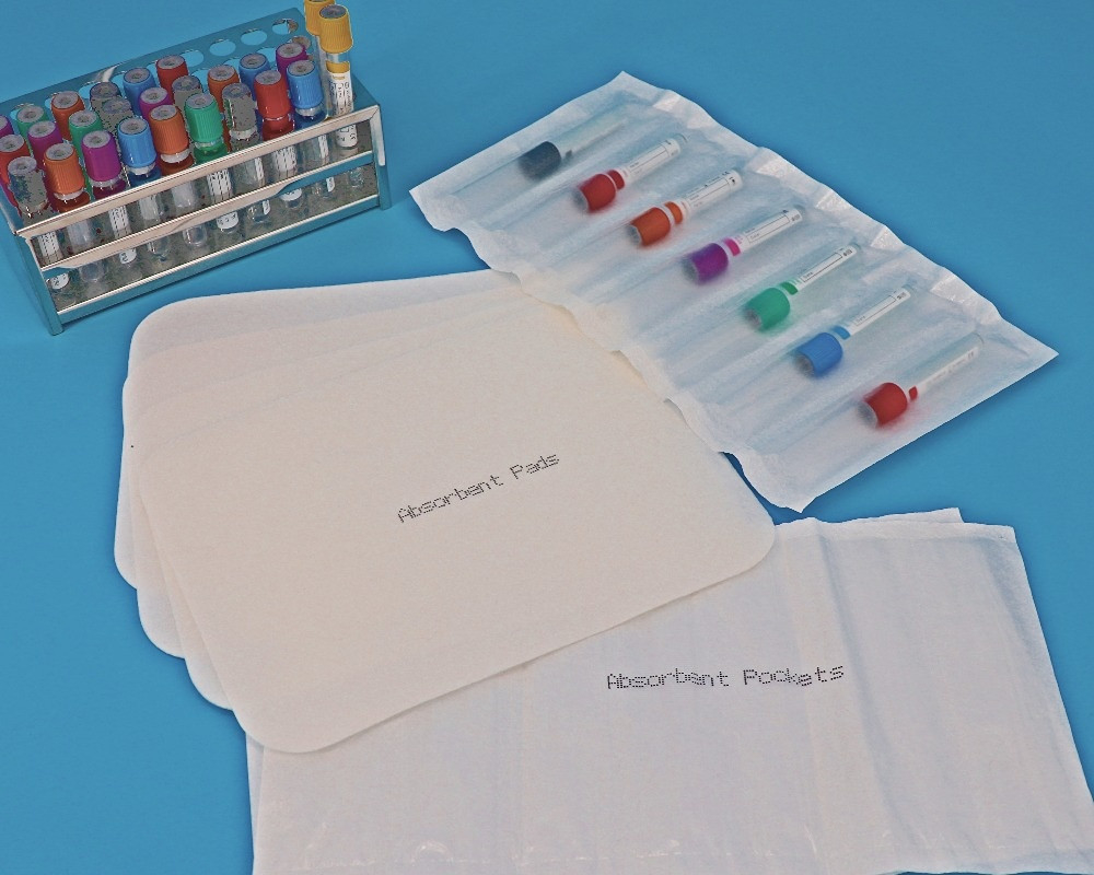 AI650 Bolsas de muestras duraderas con corbatas con cremallera y advertencia de riesgo biológico - perfectas para contener muestras biológicas e infecciones