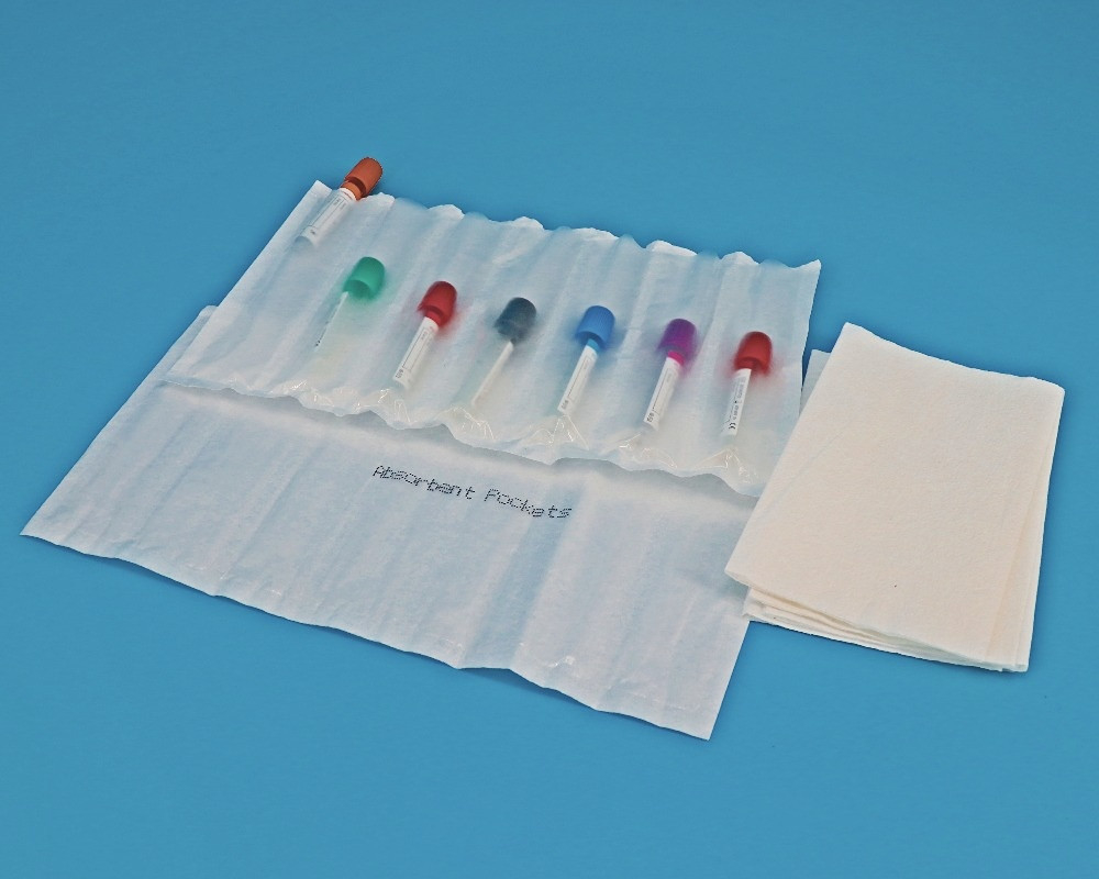 AI650 Bolsas de muestras resistentes a las sustancias químicas con cierre de cremallera fácil de usar, adecuadas para manipular sustancias tóxicas