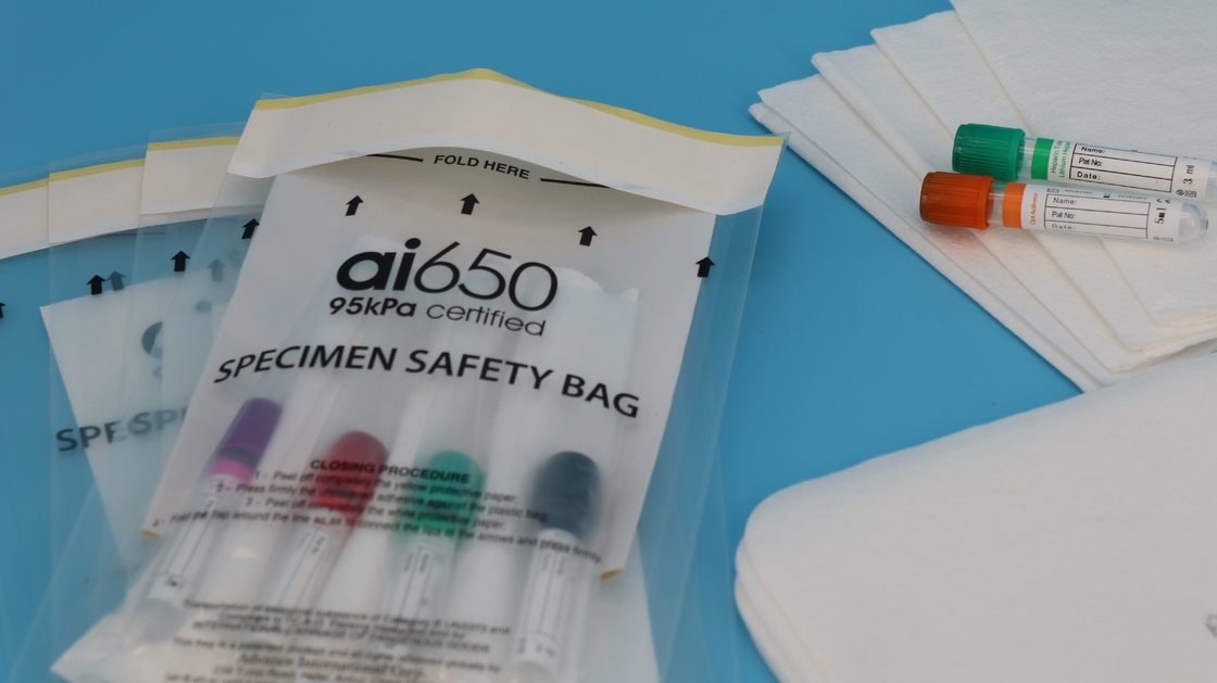 AI650 Bolsas desechables para muestras de animales de compañía/PE 95kpa para hospitales o laboratorios