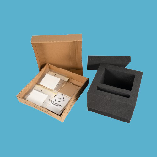 Una caja de almacenamiento de espuma de poliéster resistente es esencial para la entrega impecable de bolsas de riesgo biológico de 95kpa