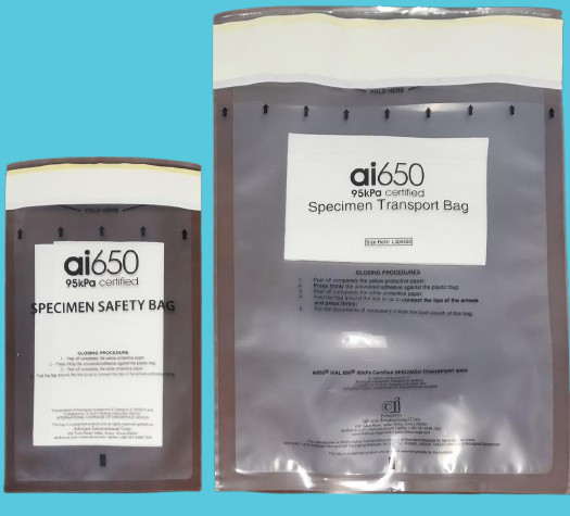Bolsas de muestras transparentes de plástico PE Reclutables Autoadhesivo Bolsa de muestras de laboratorio con cierre de cierre con imprenta de logotipo Ai 650 con bolsillo interior Bolsa de papeleo