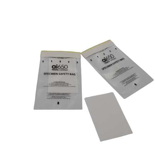 Bolsa de muestras de alta resistencia de 95 kPa ideal para almacenamiento y transporte seguros de muestras