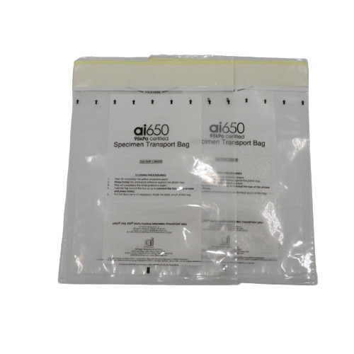 Bolsa de almacenamiento de muestras de 95 kPa duradera para aplicaciones de laboratorio y de campo
