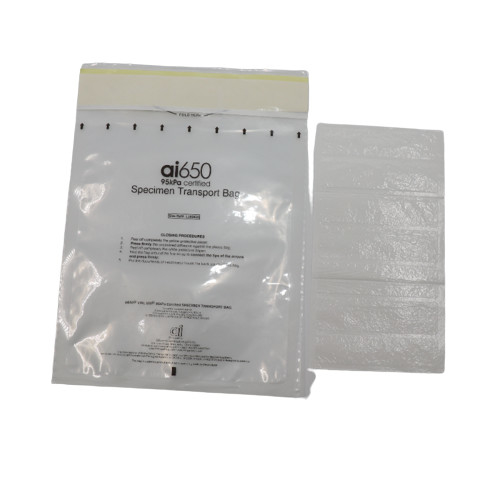 Tamaño de diapositiva personalizado Bolsa de muestras bioquímicas desechable de plástico de 95Kpa