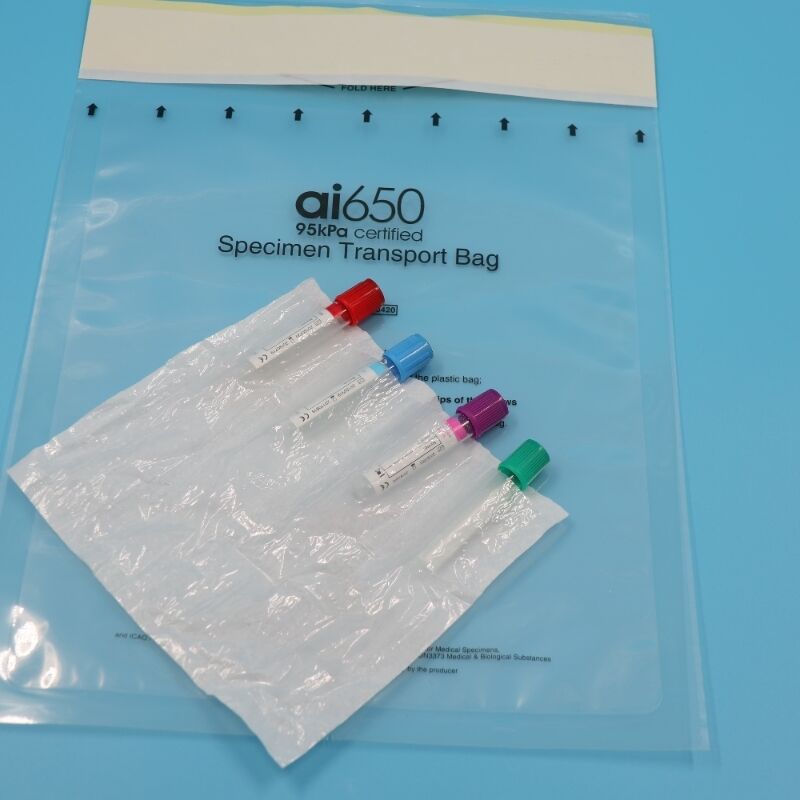 Kit de recogida de muestras de sangre médicas de alta calidad con bolsas de transporte absorbentes de un fabricante de confianza