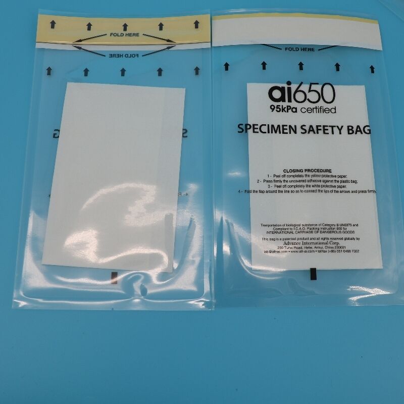 Kit de transporte de muestras de laboratorio y médico - Bolsa de seguridad a prueba de fugas 95 kPa para sangre, muestras patológicas
