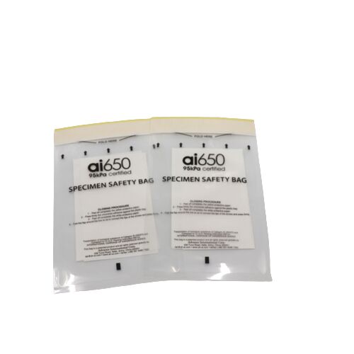 Bolsas de transporte biológicas OEM personalizadas Fabricante Bolsas de muestras desechables probadas de 95kPa para el envío en cadena fría