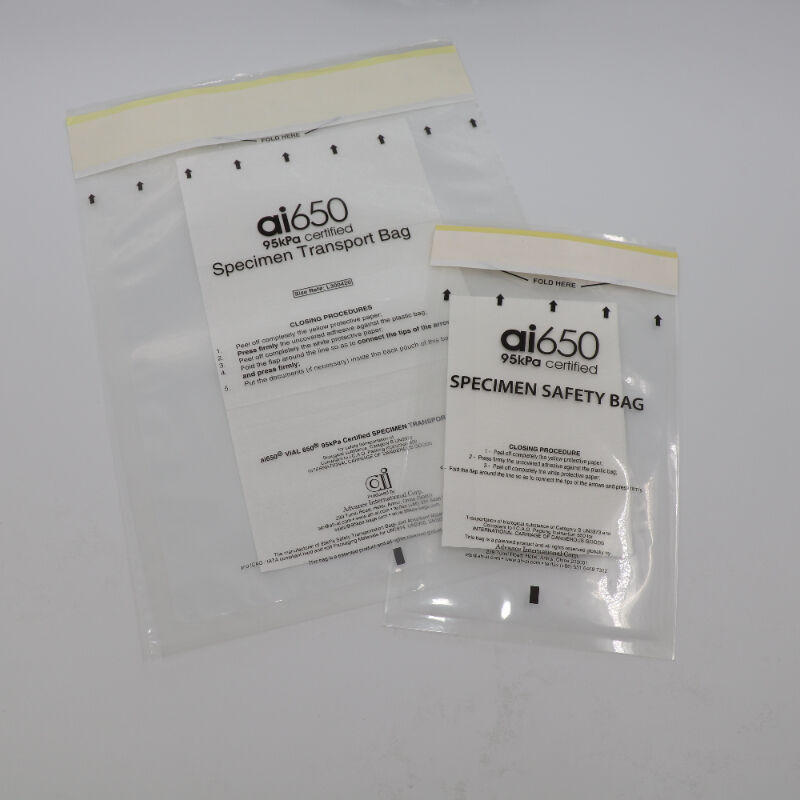 Kit de recolección y transporte de especímenes de sustancia biológica Categoría B UN3373 para especímenes humanos exentos