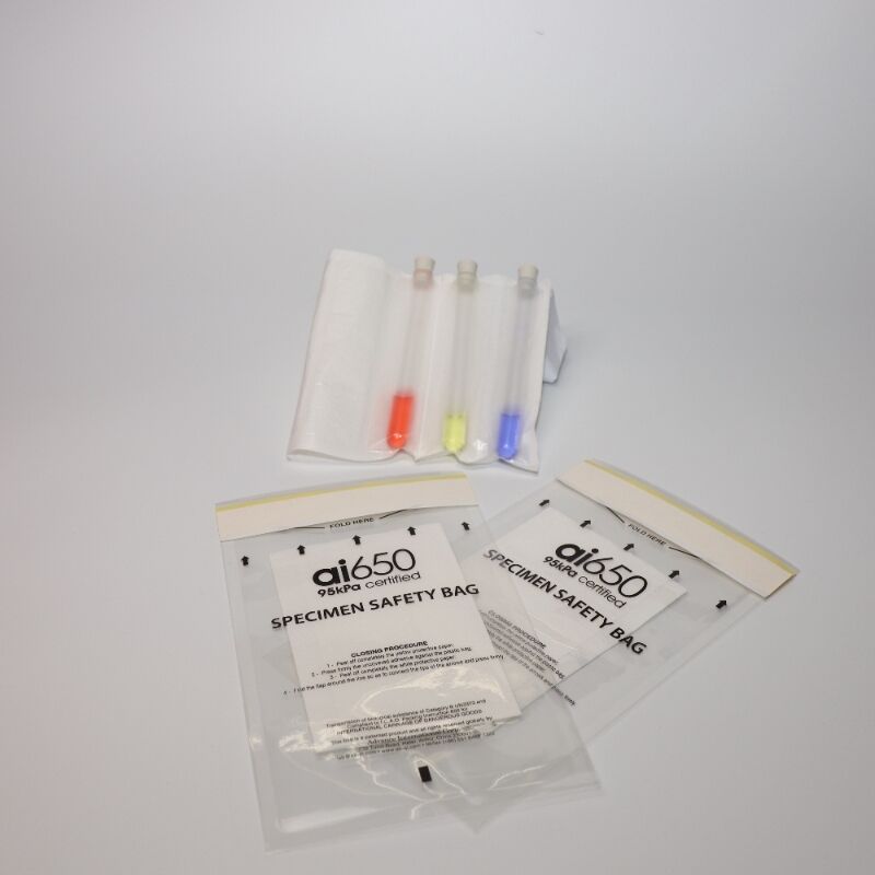 Proveedor de almohadillas absorbentes para transporte de muestras desechables y bolsillo absorbente para transporte de muestras