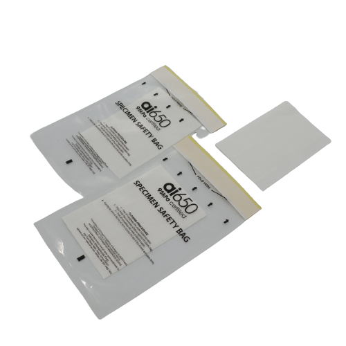 Pad de absorción para el transporte de muestras de diagnóstico Pad a prueba de fugas para la recogida de muestras y bolsas de transporte