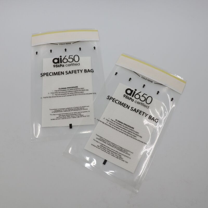 EDTA Blood Collection & Transport Bags – 95kPa Biohazard Specimen Transport Bags For Hospital Samples, Laboratory Samples & EDTA Blood