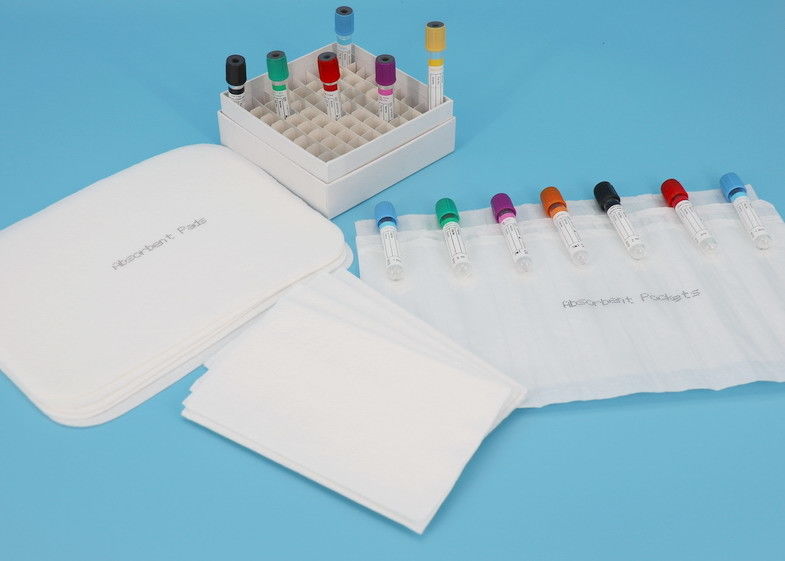 Escápese las mangas absorbentes de la pulgada médica 3x4 de la prueba para el almacenamiento seguro y obediente