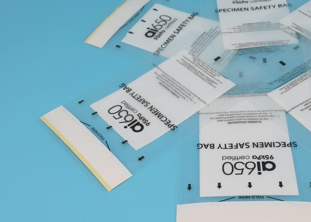bolso de la presión del kPa 95 con los cojines absorbentes para el transporte infeccioso de diagnóstico del espécimen